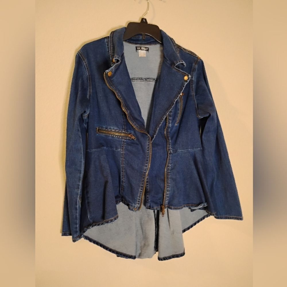 USED Venus Hi-low Jean Jacket